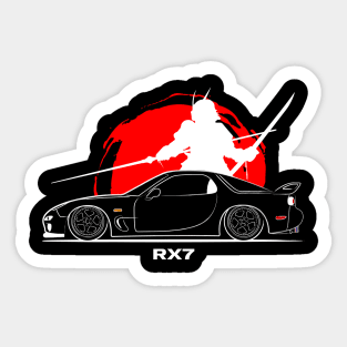 JDM RX7 Sticker